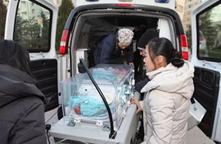 万年县妇婴监护型护送
